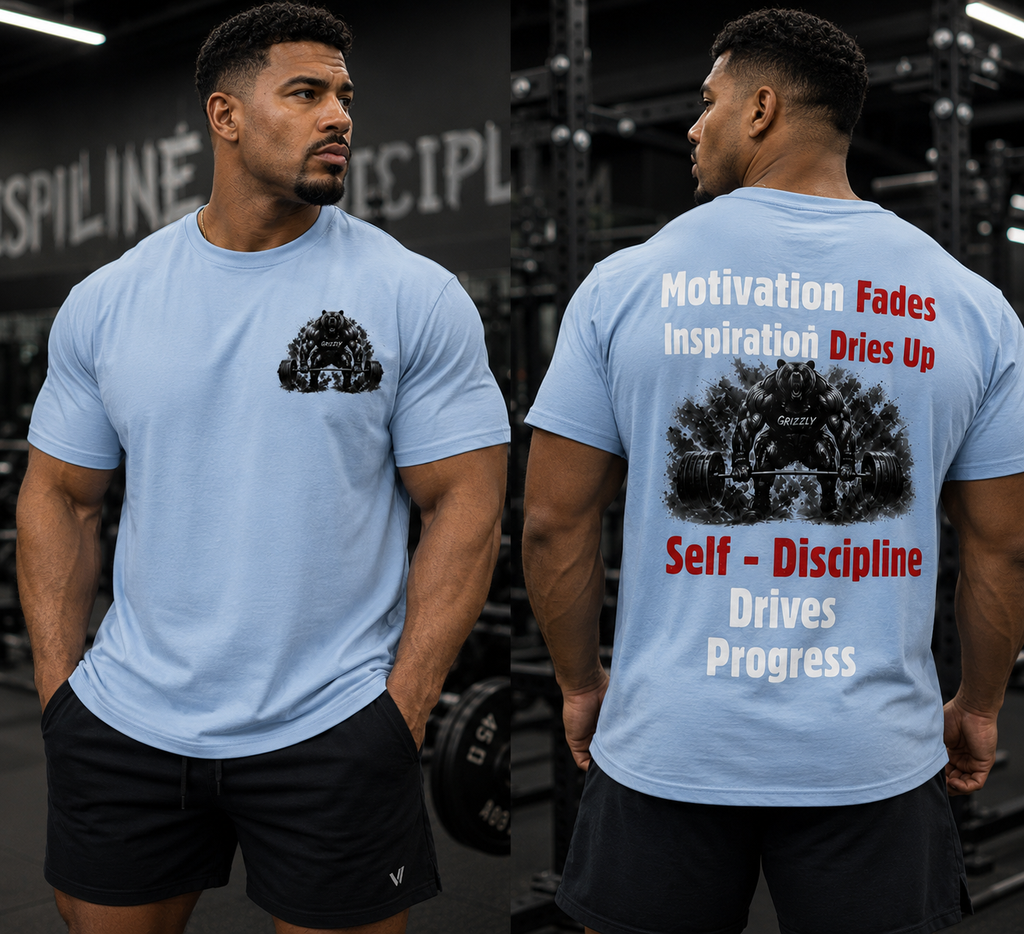 Self Discipline Drives Progress T-Shirt