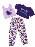 Girls K-Pop Demon Hunters Customised Outfit Set