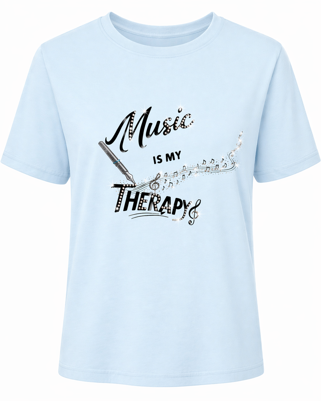 Music is My Therapy T-Shirt — From £24