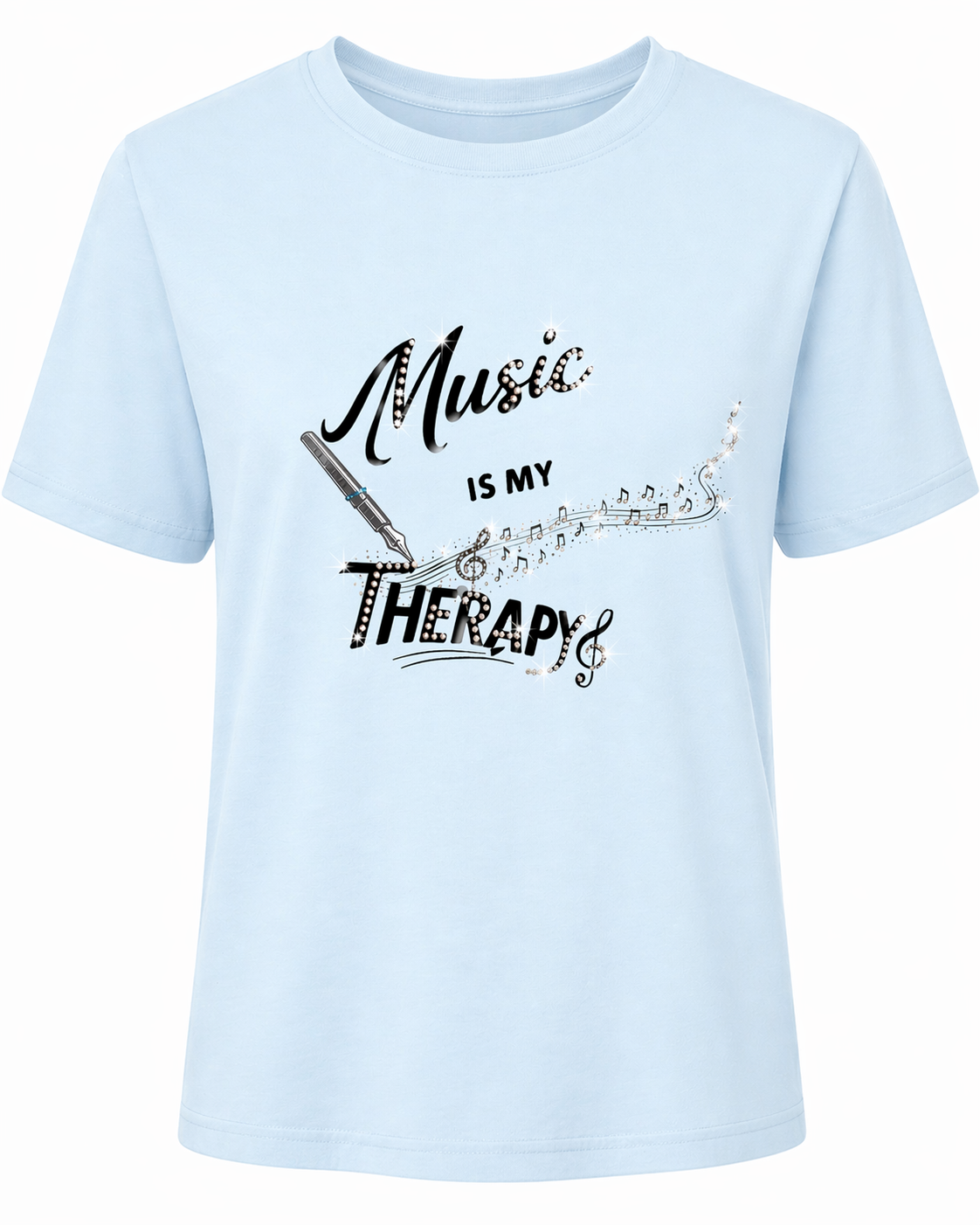 Music is My Therapy T-Shirt — From £24