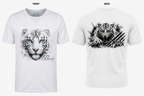 Gym T-Shirt — Beauty Bites Back, front and back view