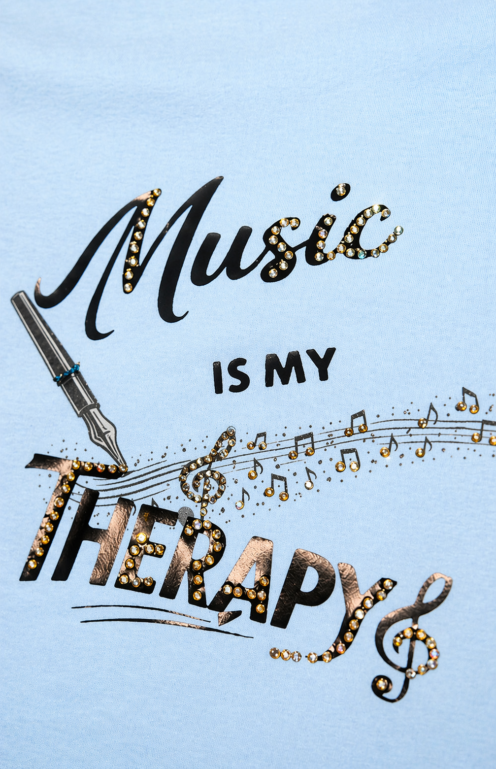 Music is My Therapy T-Shirt — From £24