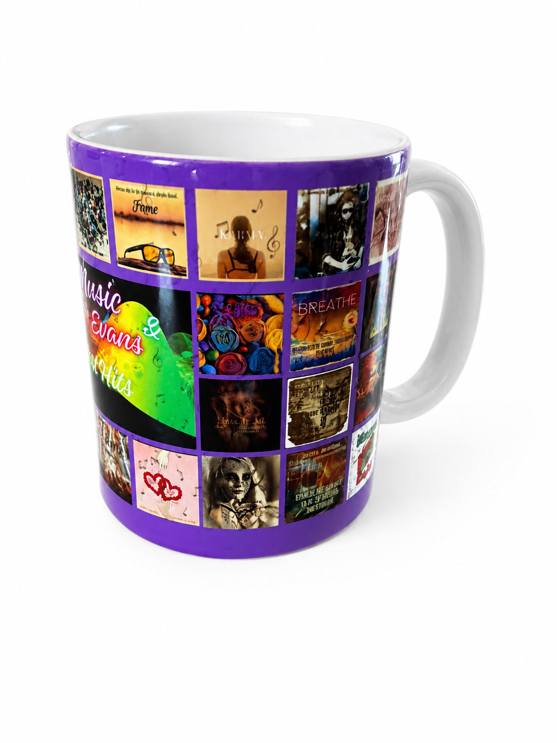 Greatest Hits Personalised Music Mug