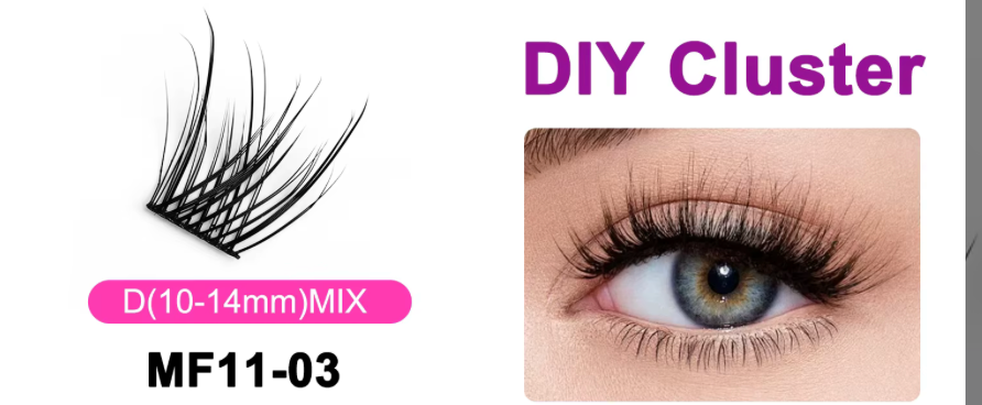 DIY Natural Cluster Lashes | At-Home Lash Extensions