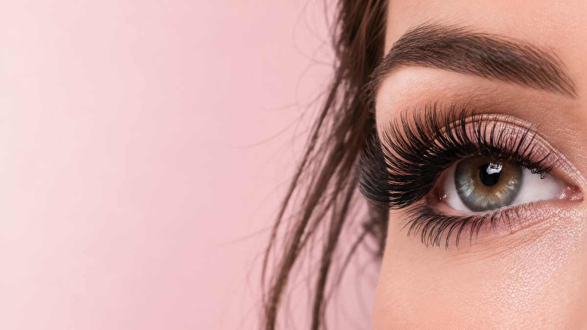 DiDs Lash & Nail Co. dramatic false eyelashes and eye makeup
