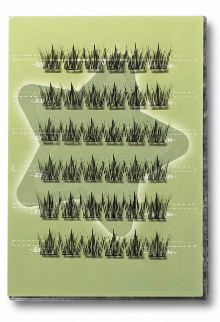 Wispy Pre-Glued Cluster Lashes | Easy DIY Application