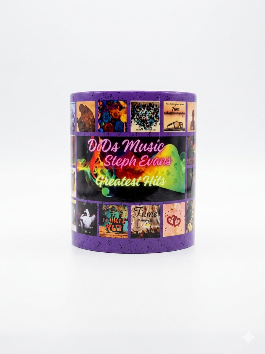 Greatest Hits Personalised Music Mug