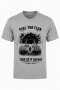 Gym T-Shirt — Conquer Your Fears with Every Workout
