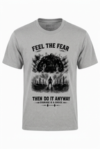 Gym T-Shirt — Conquer Your Fears with Every Workout - DiDs Co.