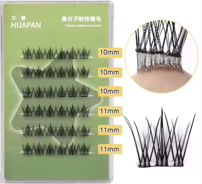 Wispy Pre-Glued Cluster Lashes | Easy DIY Application